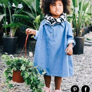 Blue Denim Tent Dress